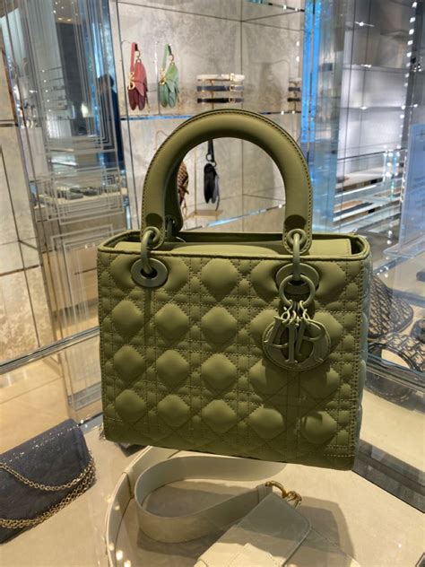 dior sage green bag